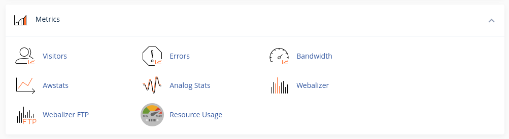 cPanel error log