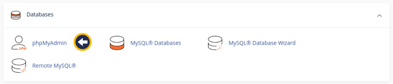 Website Migration | cPanel - Databases